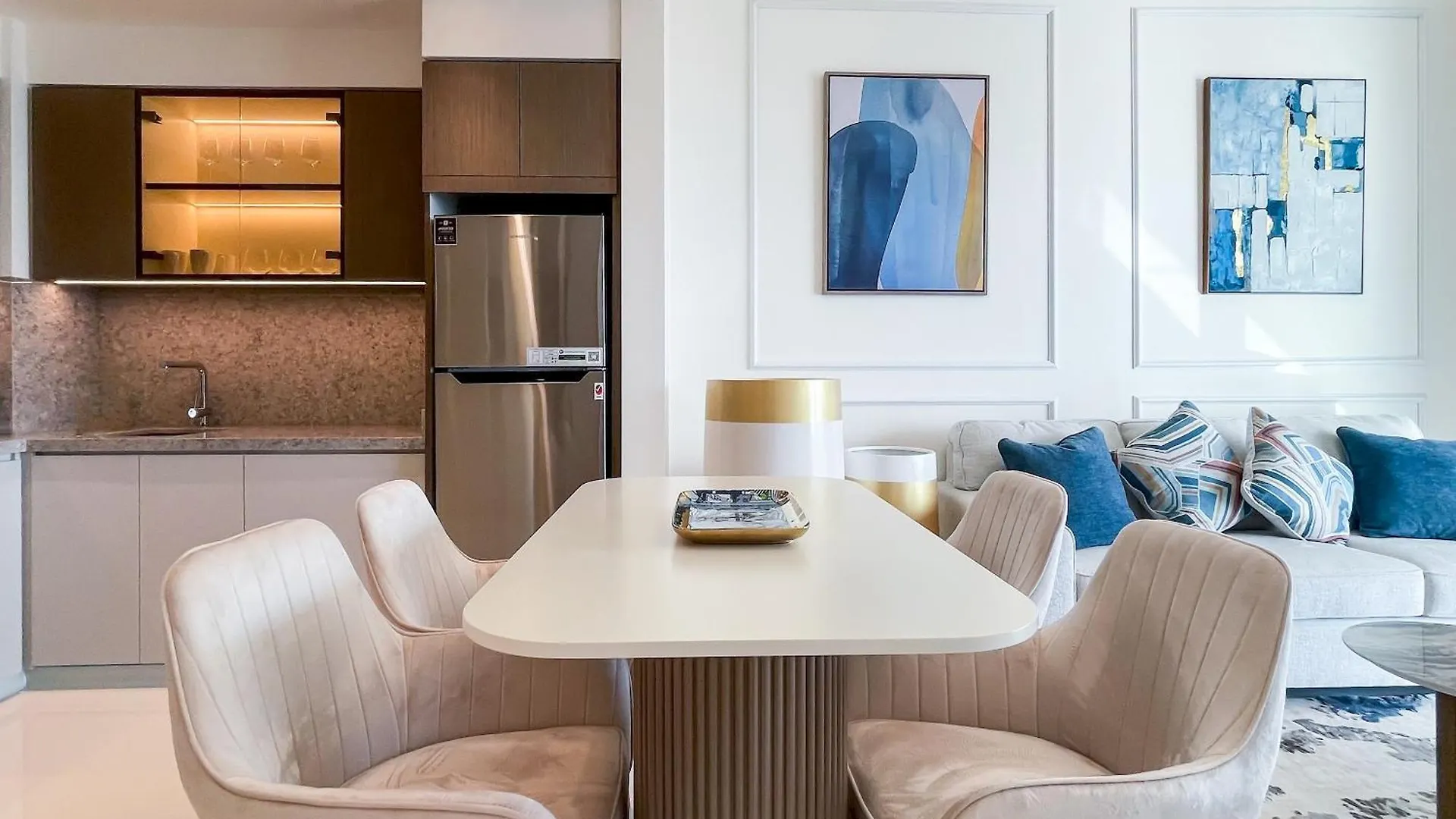 Apartment Elite Lux Holiday Homes - Beachfront 1Br Oasis Stunning Views By Elie Saab Dubai