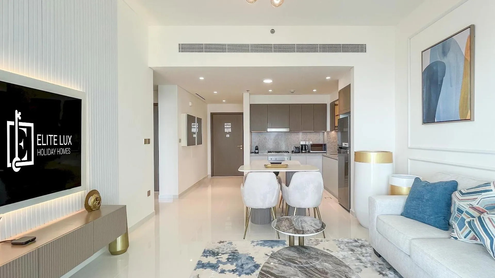 Elite Lux Holiday Homes - Beachfront 1Br Oasis Stunning Views By Elie Saab Dubai Apartment