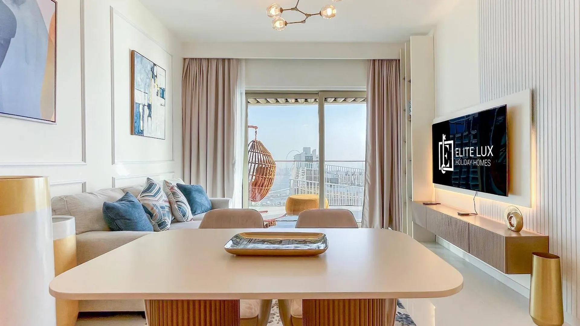 Elite Lux Holiday Homes - Beachfront 1Br Oasis Stunning Views By Elie Saab Dubai